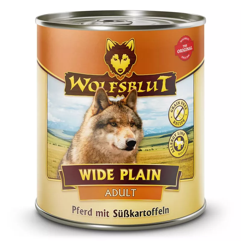 Wide Plain Adult - Pferd mit Süßkartoffel 800 g